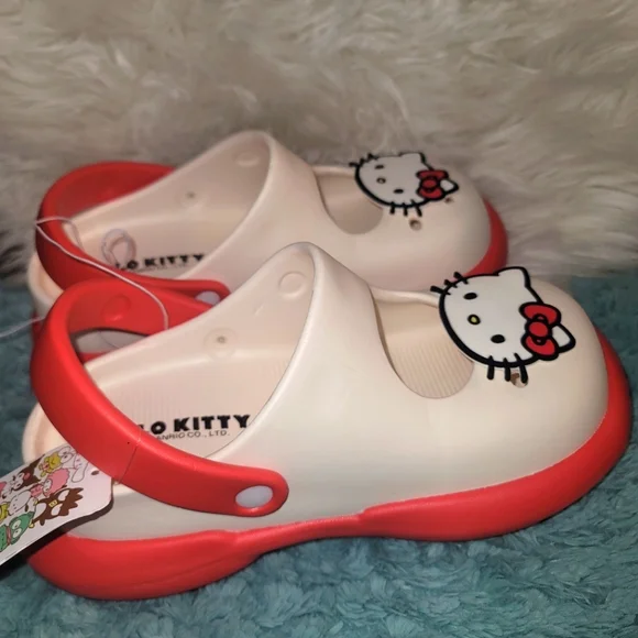 Hello Kitty Clogs Size 39- 40 - Picture 1 of 11
